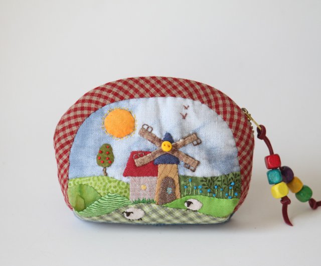 パッチワーク 小銭入れ ハンドメイド 譲る