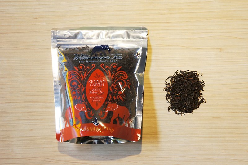 [茶]ウィリアムソン・ウィリアムソンティーケニア茶地/オリジナルのリーフシリーズ（100グラム、生の葉を含みます） - お茶 - 食材 レッド