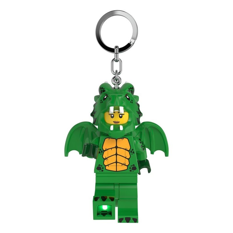 LEGO 樂高綠飛龍女孩鑰匙圈燈 - 鑰匙圈/鑰匙包 - 其他材質 