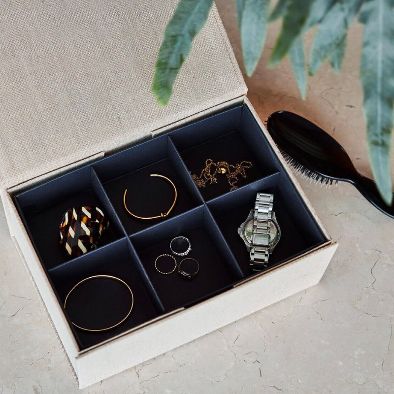 OYOY Hako jewelry storage box - กล่องเก็บของ - กระดาษ หลากหลายสี