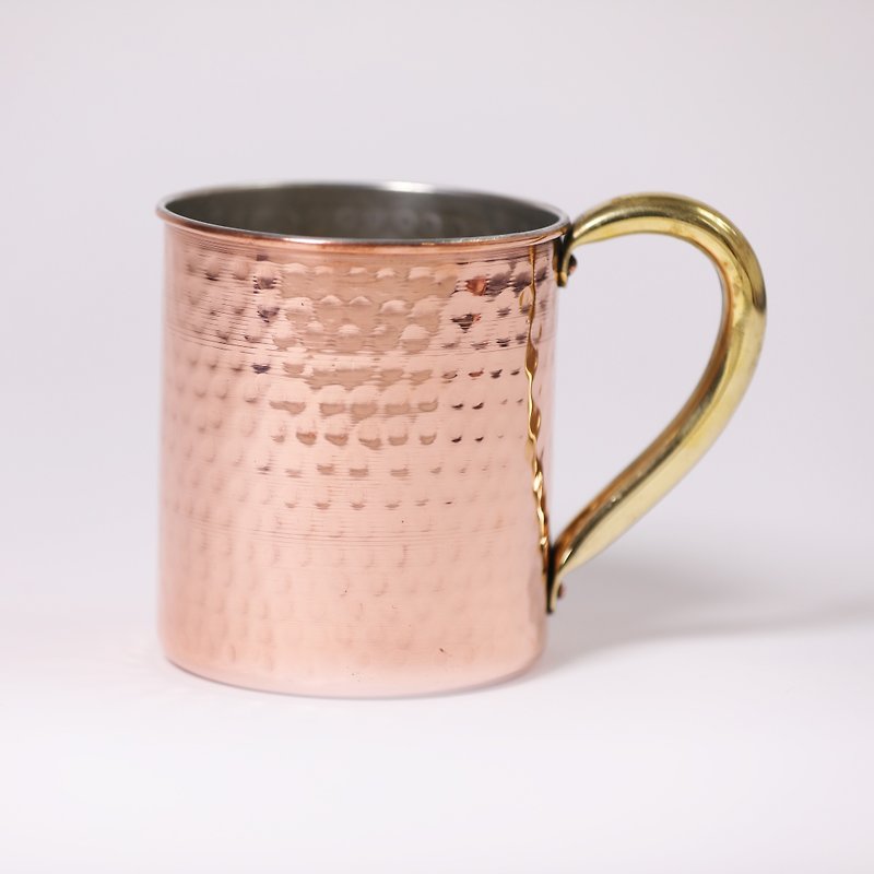 golden ear copper mug - แก้วมัค/แก้วกาแฟ - ทองแดงทองเหลือง สีทอง