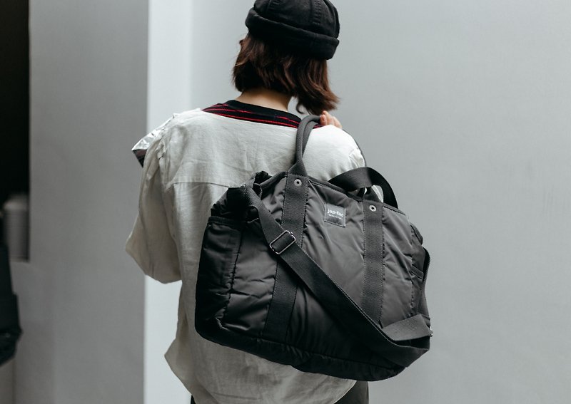Mitty Tote Gray  - Messenger Bags & Sling Bags - Nylon Gray