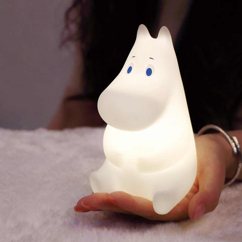 VIPO Lulumi Soft Q Moomin style night light (battery version)-13CM - โคมไฟ - วัสดุอื่นๆ 