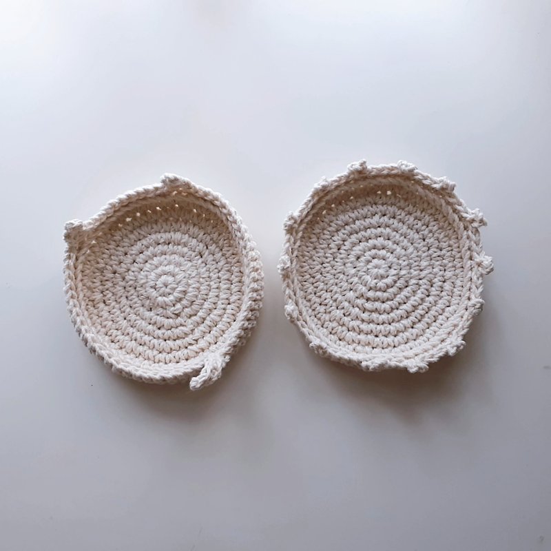 鉤針飾品盤 Crochet jewelry dish/holder - 其他 - 棉．麻 