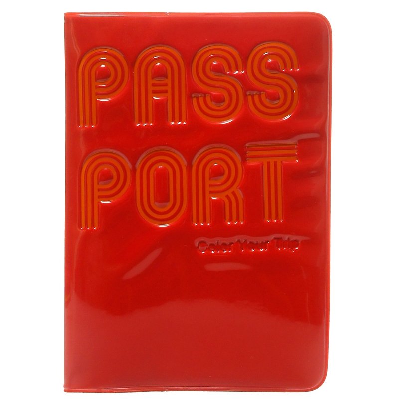 Rollog Classic Passport Holder(Red) - ที่เก็บพาสปอร์ต - พลาสติก 
