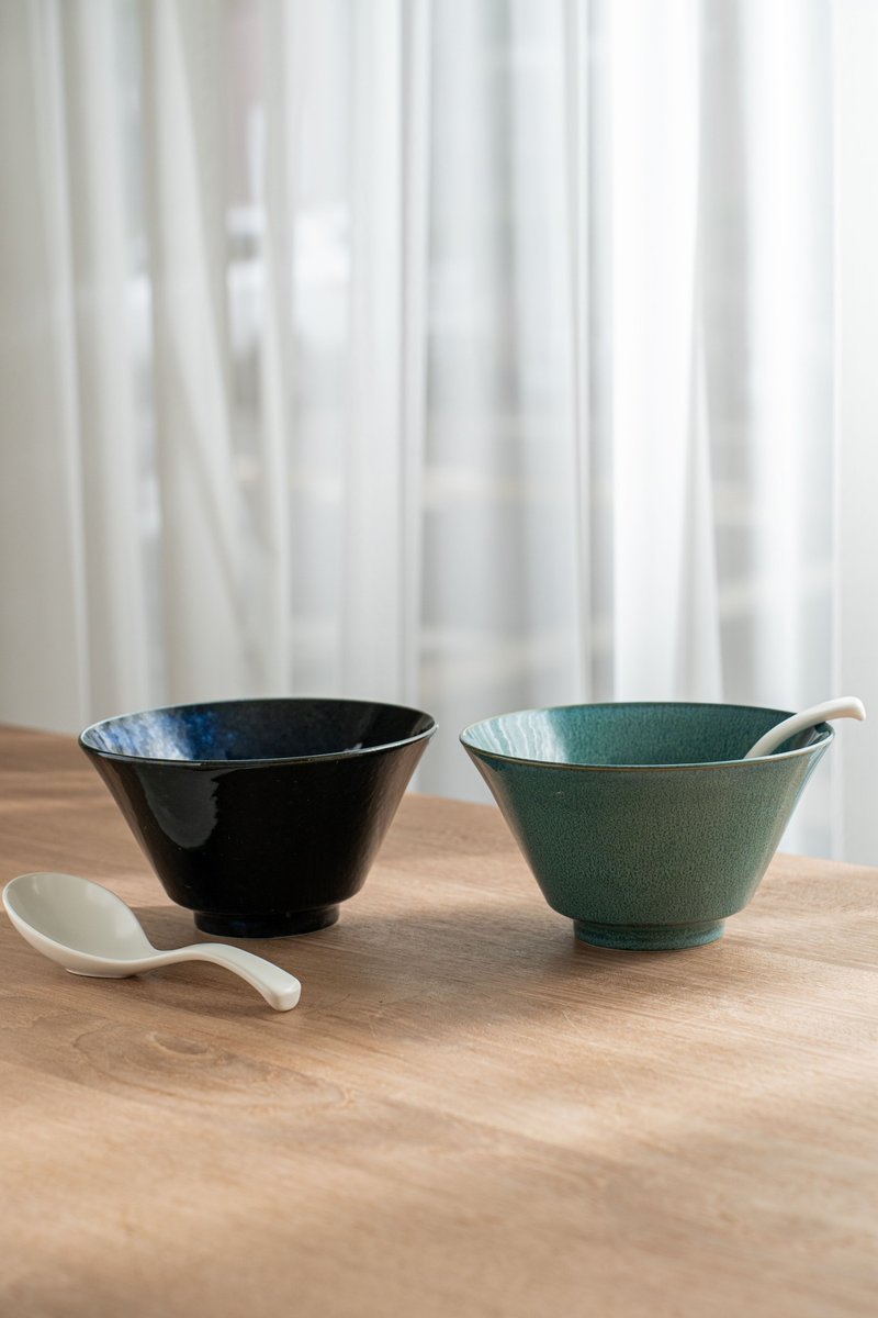 Natural Color Series Multifunctional Bowl (Large)/Mino-yaki - Bowls - Porcelain Multicolor