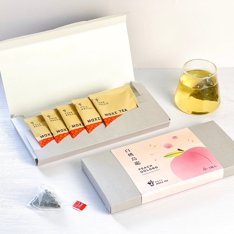 MOXI MOXI Selected Tea White Peach Oolong Tea Bag - Tea - Fresh Ingredients 