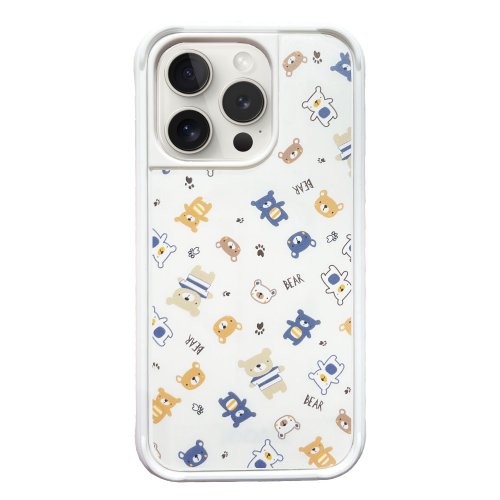 COMPLE MagSafe 感應式卡槽防摔殼 小熊 For iPhone