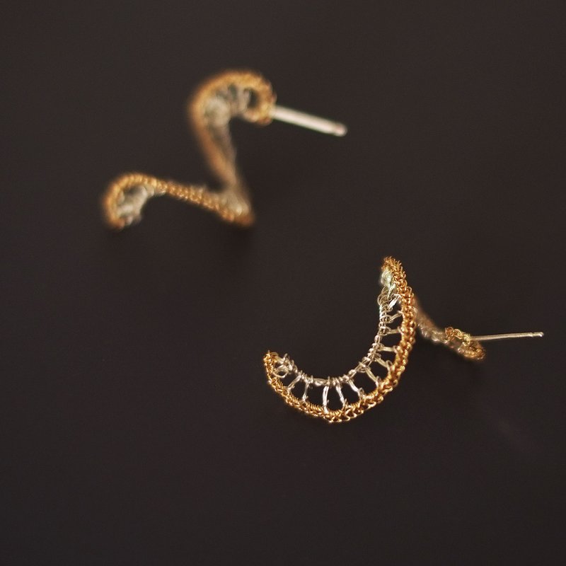 Furifuri Earrings - Earrings & Clip-ons - Other Metals Silver