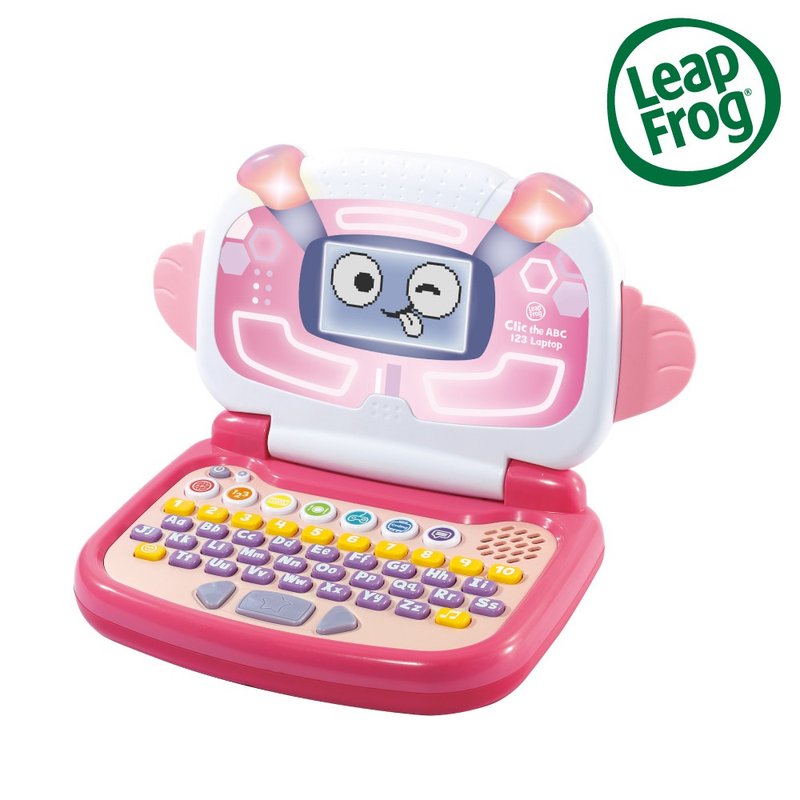快速僅限寄送台灣【LeapFrog】哈囉小筆電-兩色可選-US美式發音版 - 寶寶/兒童玩具/玩偶 - 塑膠 粉紅色