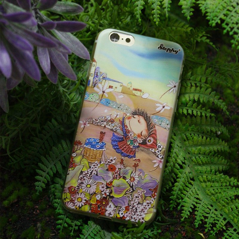 stephy flowers opened summer series iphone6 / 6Plus relief soft phone case customized Christmas - เคส/ซองมือถือ - พลาสติก 