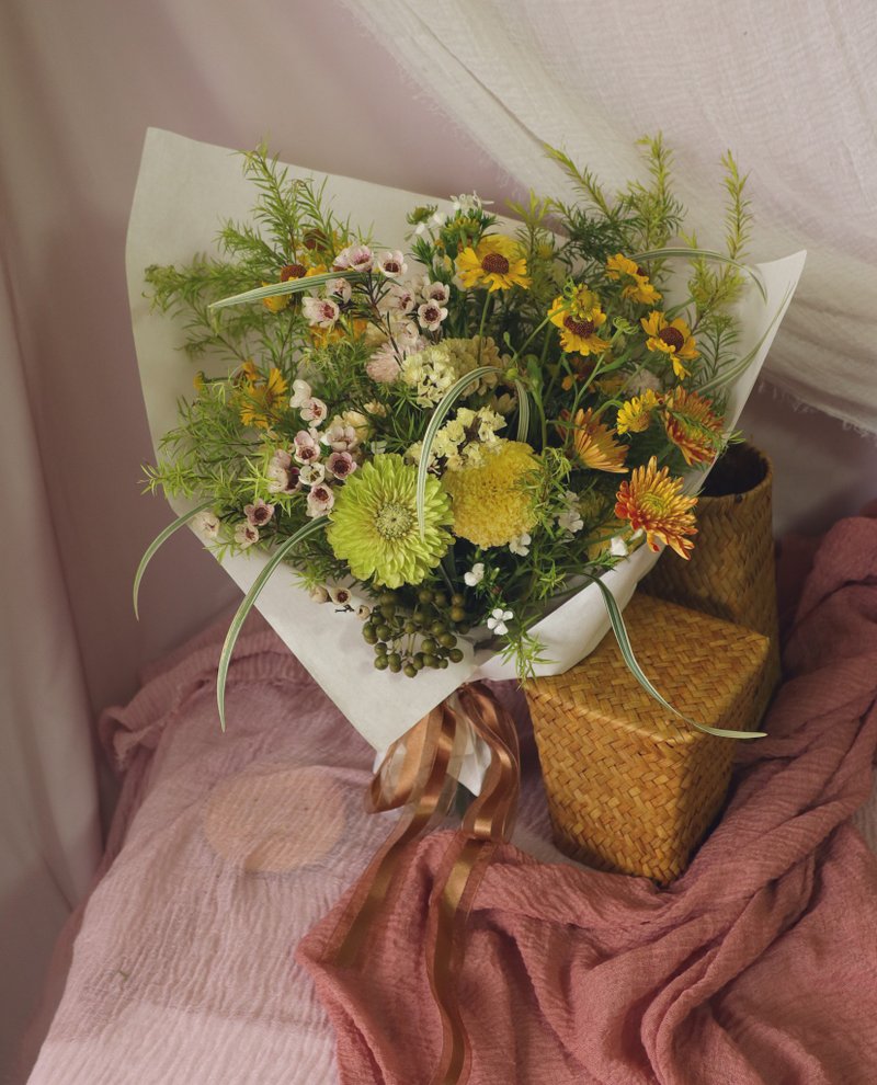 鮮花花束 求婚花束 情人節花束 生日花束 客製花束 祝賀花束 花禮 - 乾燥花/永生花 - 植物．花 