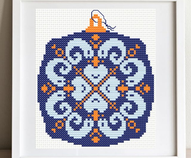 Nice Balls - framed cross authentic stitch