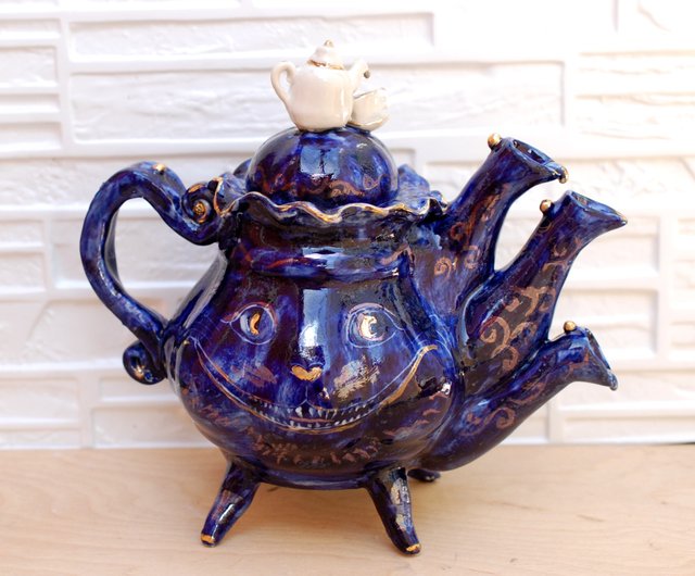 Handmade Teapot in #187 Blue – mogutable