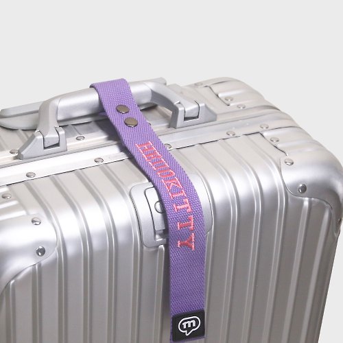 murmur murmur客製行李飄帶-紫帶