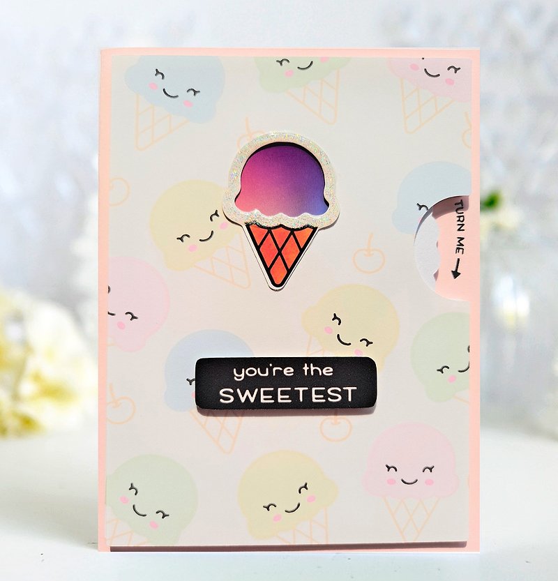 You are the sweetest interactive greeting card - Cards & Postcards - Paper Multicolor