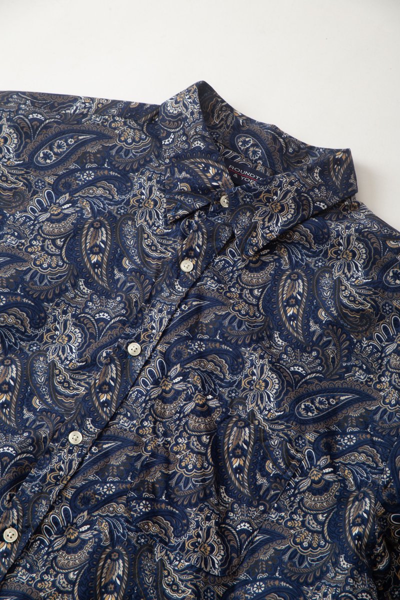 *多款 長袖變形蟲襯衫  Paisley Pattern Shirt 古着【初戀販賣所 - 男襯衫/休閒襯衫 - 棉．麻 
