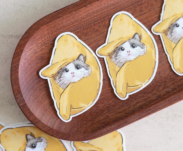 猫ミーム 7個セット バナナキャット - ストラップ