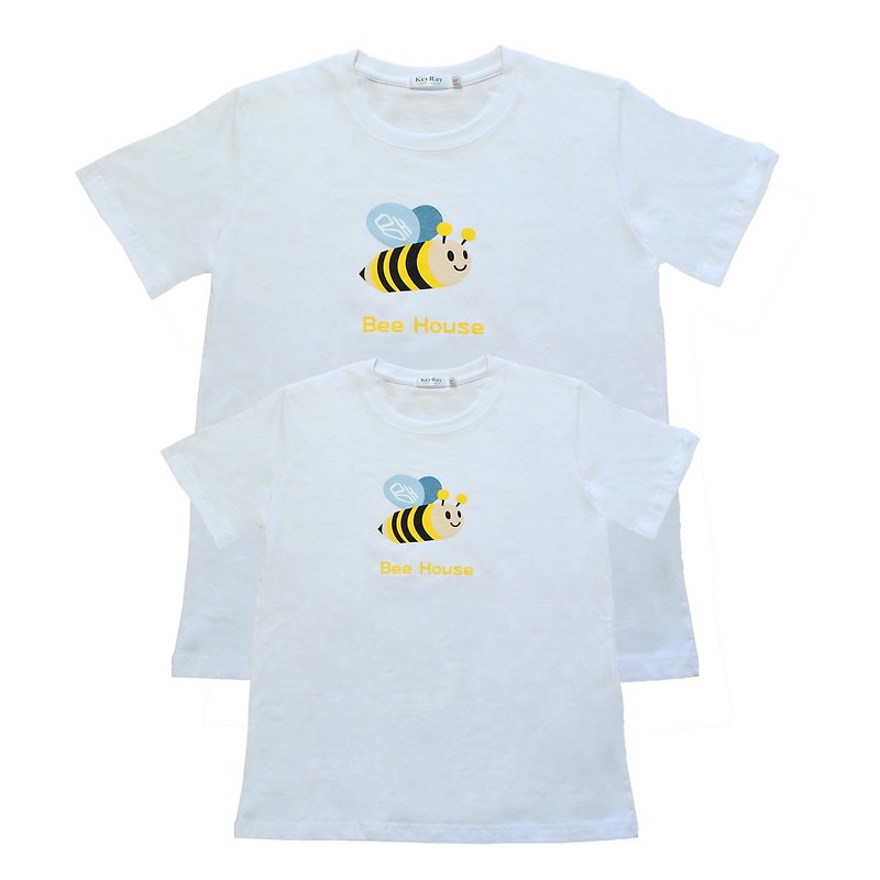 Honeycomb Q BEE T-shirt-Children - Tops & T-Shirts - Cotton & Hemp 