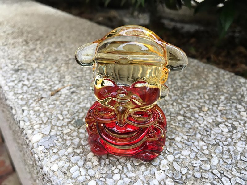 水晶玻璃 招財 神明 財神爺 月老 媽祖 神尊 - 擺飾/家飾品 - 玻璃 