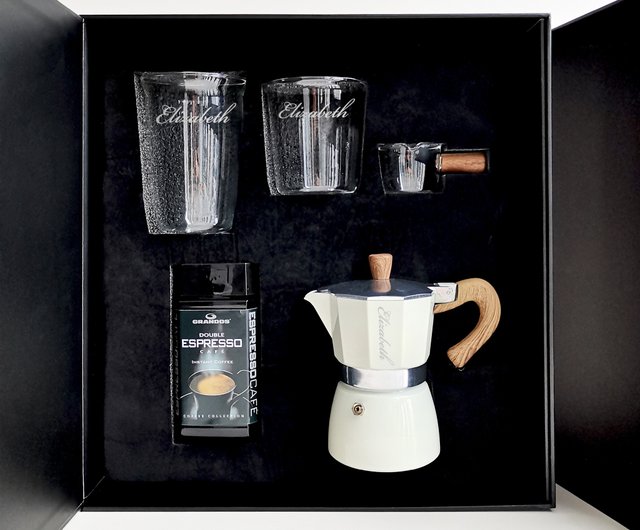 Pour-over Coffee Gift Box] C3 Classic Pour-over Coffee Set [Black/White] -  Shop otlmall Coffee Pots & Accessories - Pinkoi