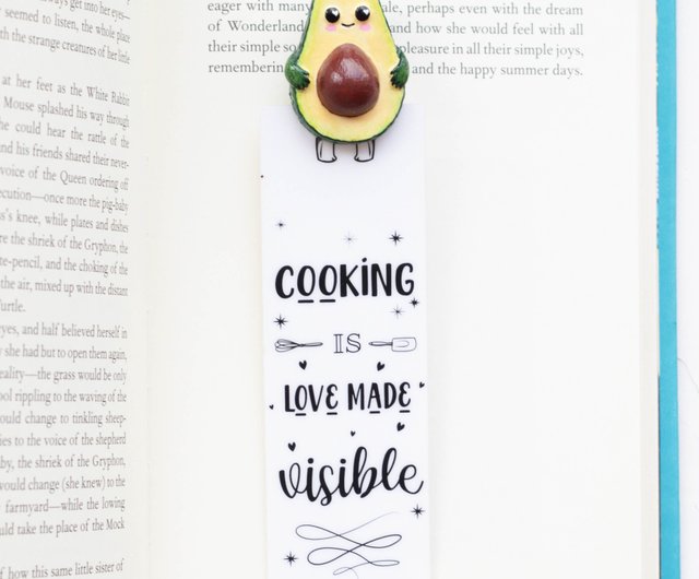 Alice in Wonderland Gifts Handmade Polymer Clay Alice in Wonderland  Bookmark - Shop ChildUniverse Bookmarks - Pinkoi