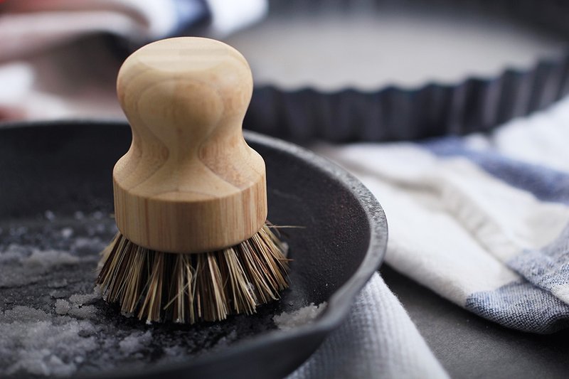 Coconut pot brush - Pots & Pans - Other Materials Brown