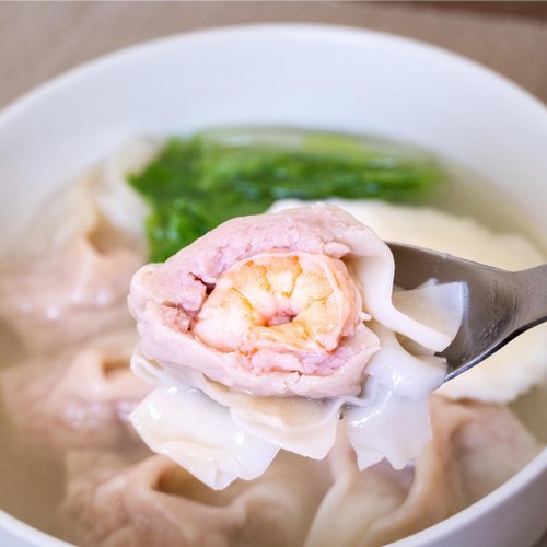 山裡麵 鮮蝦大餛飩│16入│整尾無毒鮮蝦 精選臺灣豬 有蝦有肉最澎湃