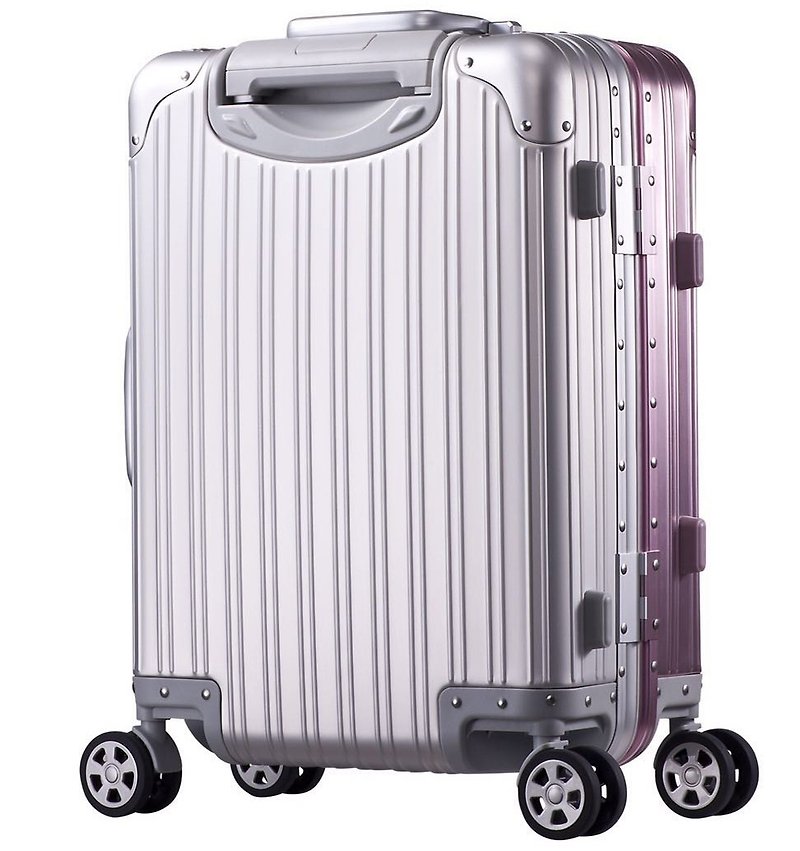 ISSAC 28 "magnesium alloy two - color luggage - Other - Other Metals Silver