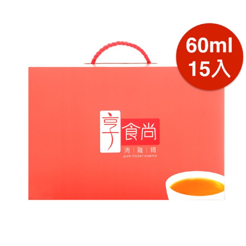 TVBS【TrendyFood】Taiwan Drip Chicken Essence Gift Set (15 packs) - Health Foods - Other Materials 