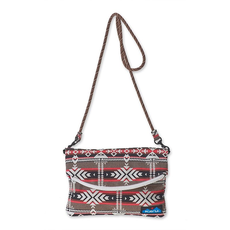 【西雅圖 KAVU】 Slingaling Bag 兩用側背包 峽谷毛毯 #9046 - 手拿包 - 聚酯纖維 多色