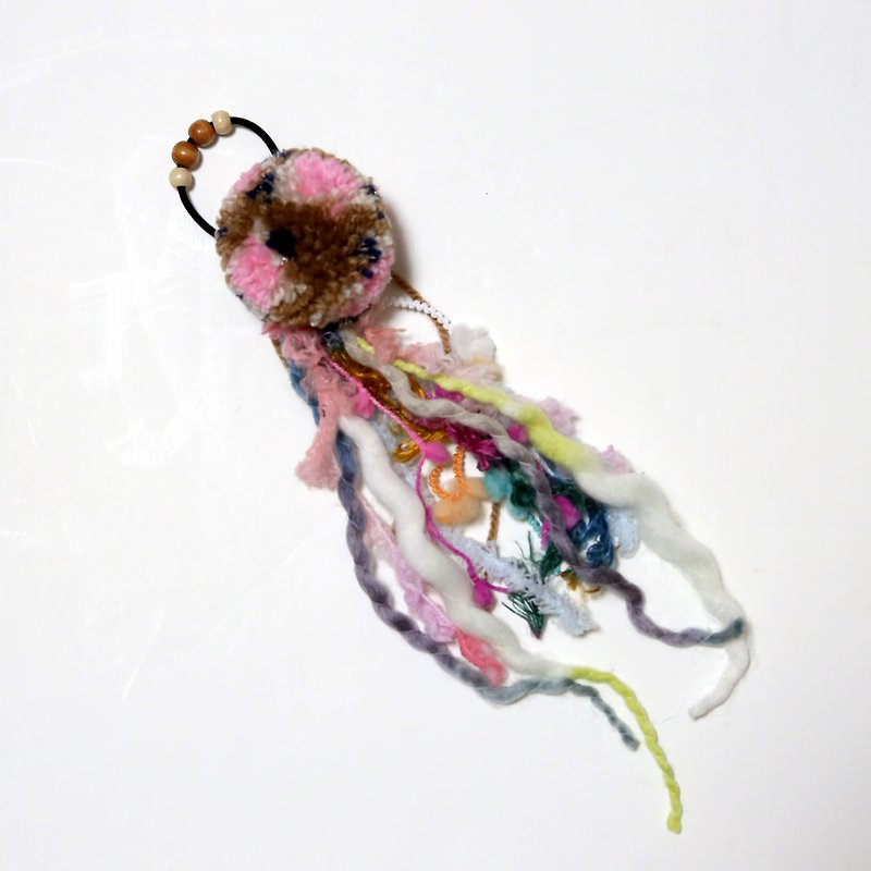 Pompon rubber decoration · 4/11 resale - Hair Accessories - Other Materials Multicolor