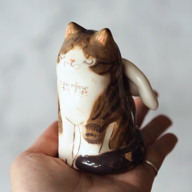 客製 S 碼 狗 貓 兔 鼠 寵物 瓶子 樽 家居裝飾 紀念 - 其他 - 瓷 多色