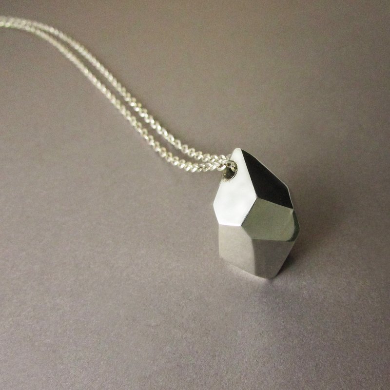 chasing ice a necklace_逐冰a項鍊 | mittag 925純銀 設計師手作 - 項鍊 - 銀 銀色