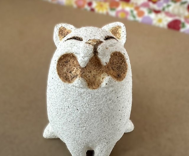完璧な赤ちゃんニャーヒーリンググッズ台湾デザイン・制作の小さな陶器