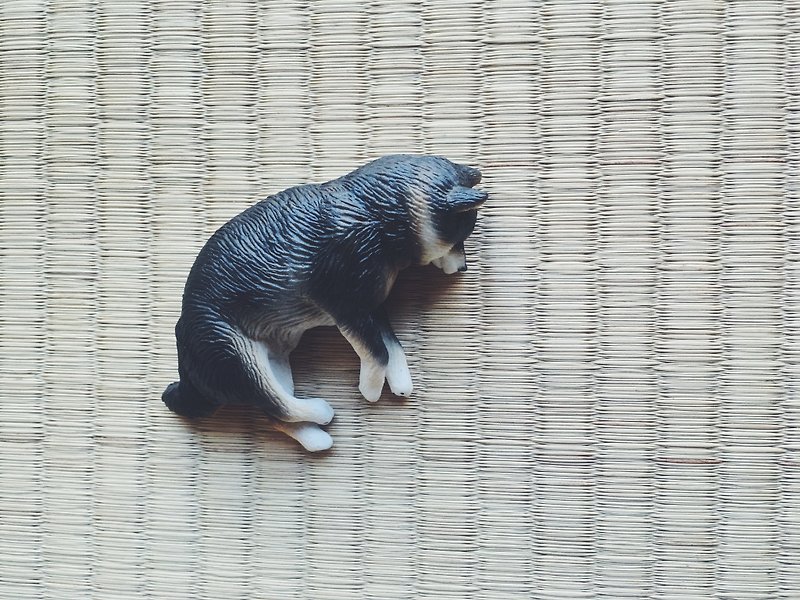 Shiba Inu Dog Chopstick Rests / penholder  black shiba inu - Items for Display - Plastic Black
