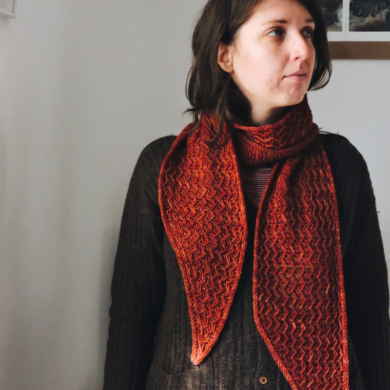 Ziggyscarf knitting manual electronic file - 手工藝教學/工具書 - 其他材質 