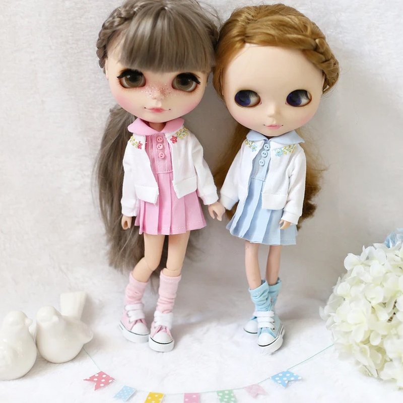 Jacket set // Doll clothes for Neo Blythe,Pullip,Licca. - 其他 - 棉．麻 