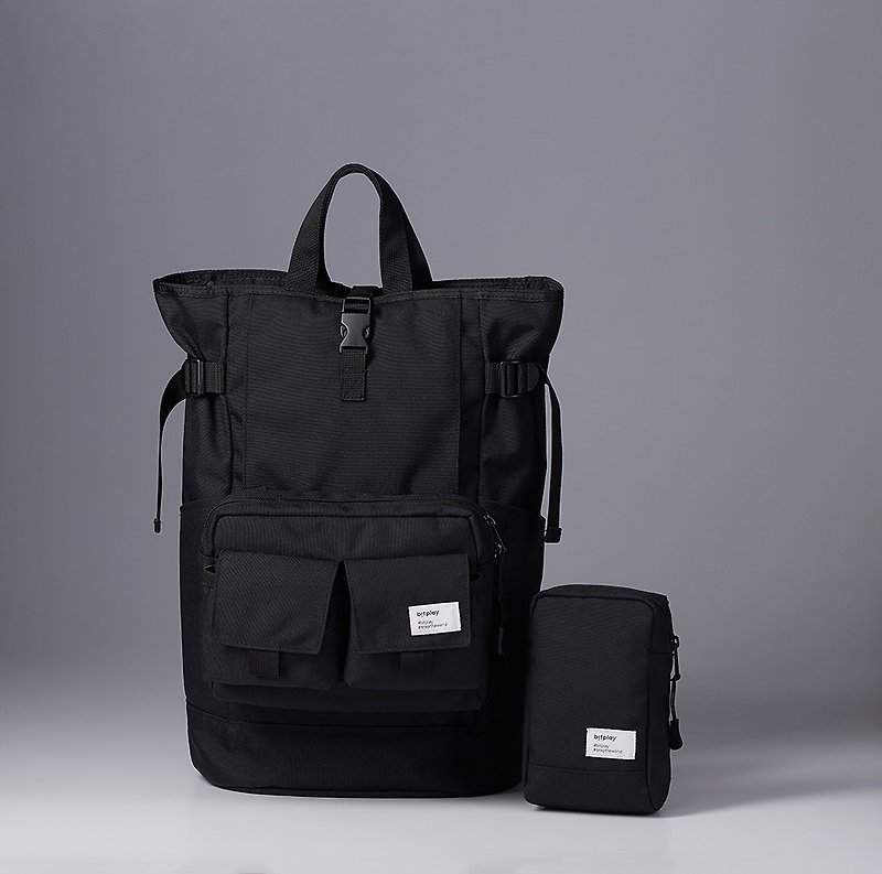 bitplay light bag (backpack + phone bag) - Other - Polyester Black