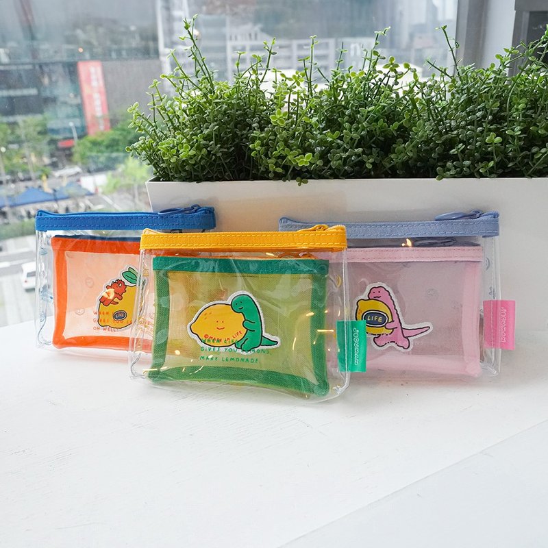 JOGUMAN-Portable storage bag set (DIPLO style/BRACHIO style/TRICERA style) - กระเป๋าเครื่องสำอาง - พลาสติก 