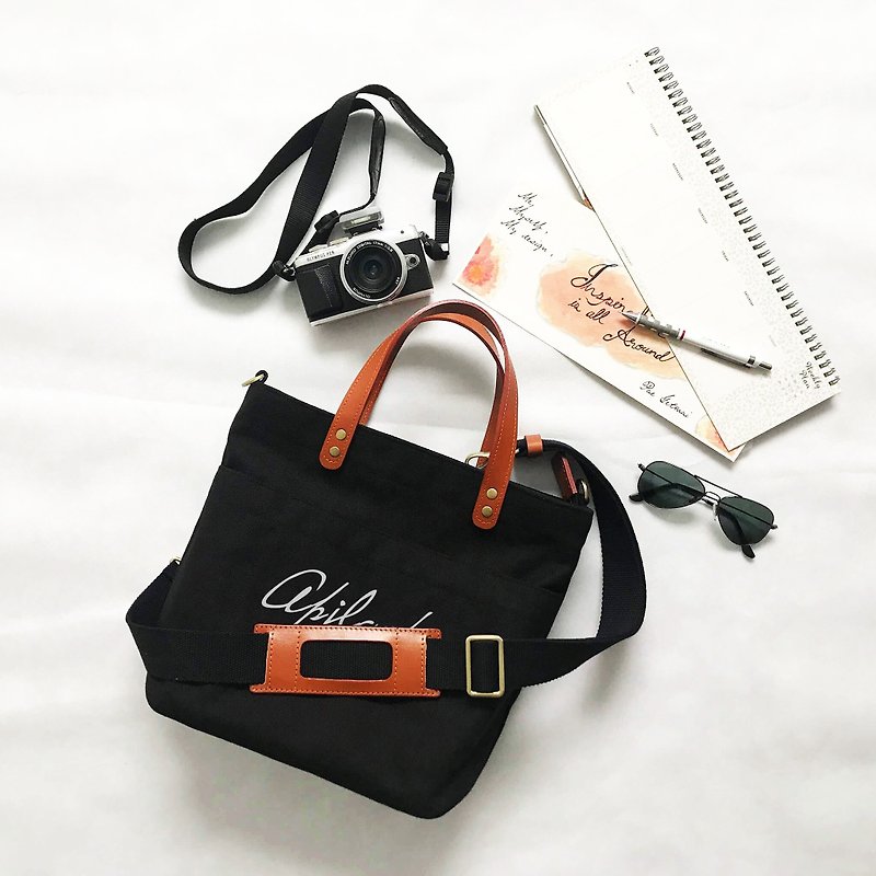 Everyday Canvas Bag / Black - กระเป๋าถือ - วัสดุอื่นๆ สีดำ