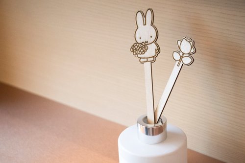 ninety second 【Pinkoi x miffy】miffy & Tulip 擴香棒 | ninety second