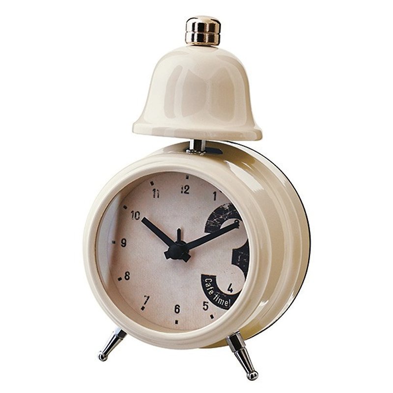 Belluno- 3 digital alarm clock (White) - นาฬิกา - โลหะ ขาว