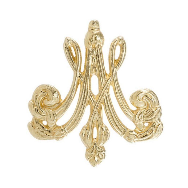 Queen Mary pin of Versailles, France - เข็มกลัด - โลหะ สีทอง