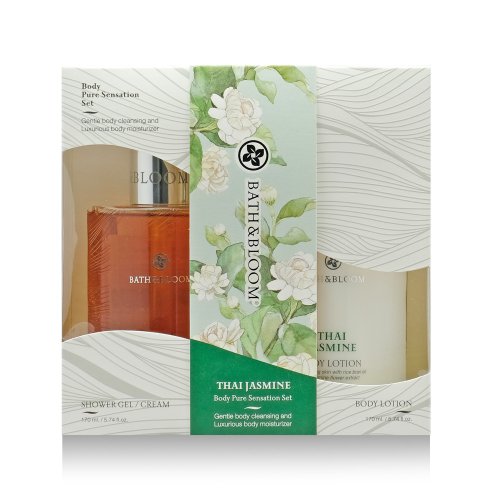 Bath & Bloom 【Bath & Bloom】 泰國茉莉沐浴潤膚禮盒組 170ml