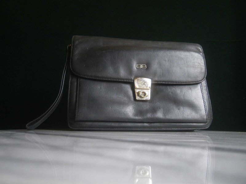 輝煌年代 OLD ERA _早期二手老包BALENCIAGA公事包 - 公事包 - 其他材質 