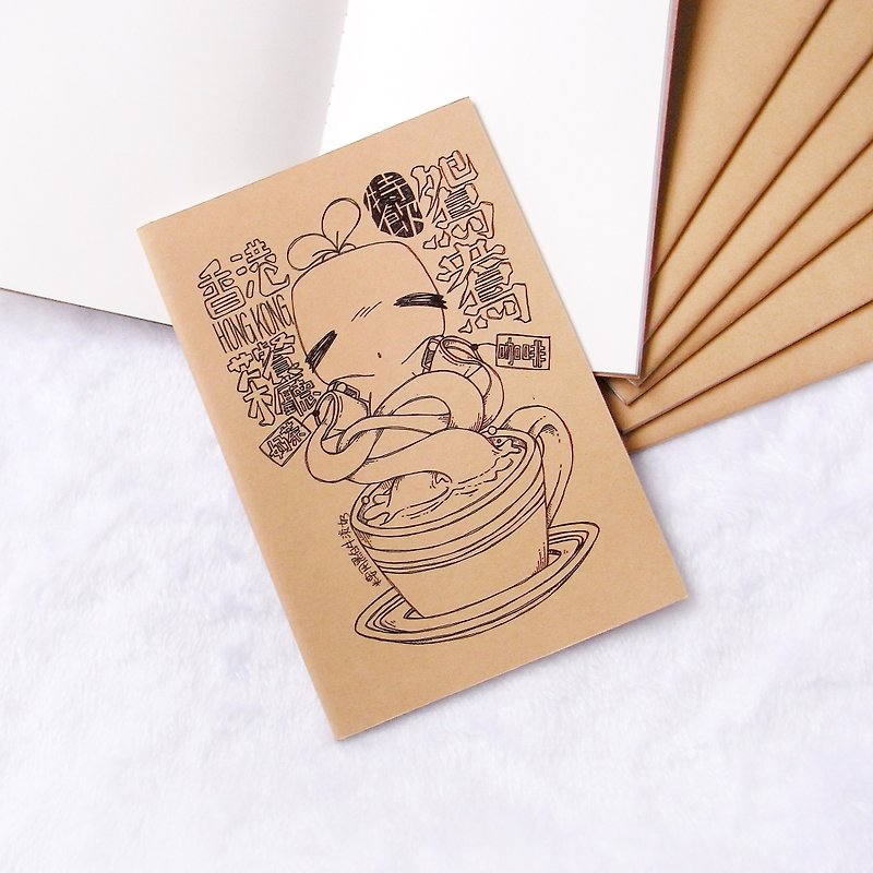 Notebook - Local café menu - Affectionate Coffee - A5 - by WhizzzPace - สมุดบันทึก/สมุดปฏิทิน - กระดาษ 