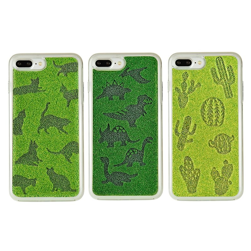 Shibaful -Mill Ends Park Botanical Mokko Bara- for iPhone - Phone Cases - Other Materials Green