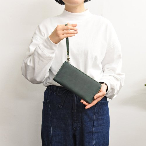 Leather Goods Shop Hallelujah 皮革提把 短肩帶 真皮 牛皮 錢包 皮夾 配件