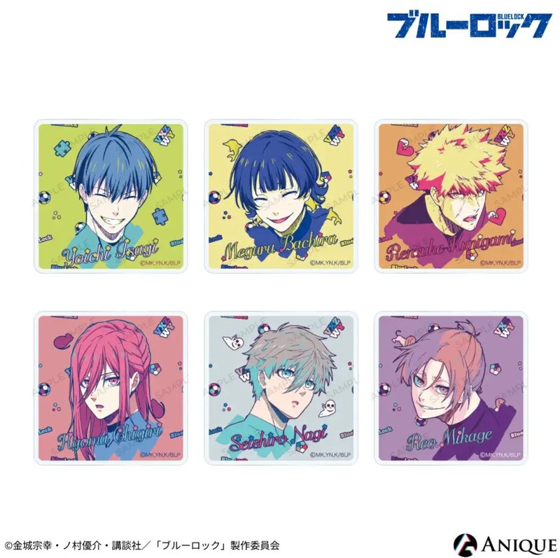 ANIQUE 藍色監獄 迷你壓克力磚 vol.1 單品(隨機) - 其他 - 壓克力 